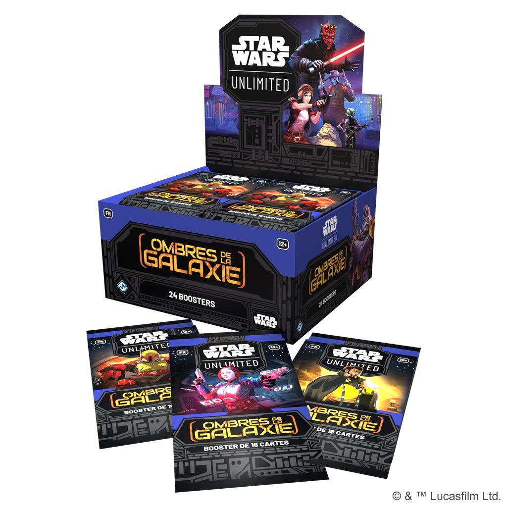 Star Wars : Unlimited - Les Ombres de la Galaxy : Boosters