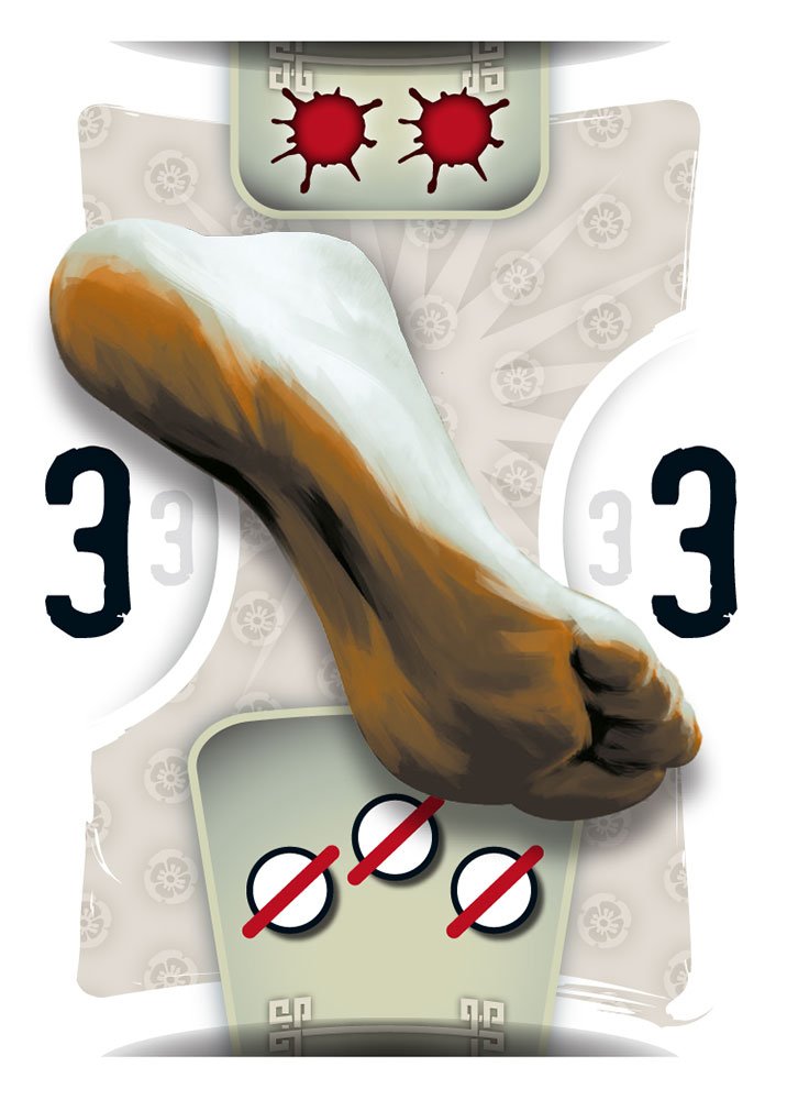 8 Masters' Revenge : carte pied