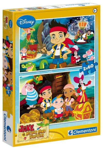 puzzle - Jake and the never land pirates - 2 x 60 pièces
