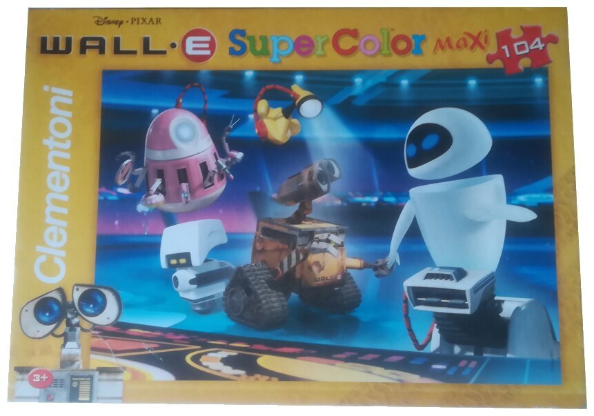Puzzle - Wall.E. Super Color Maxi - 104 pièces