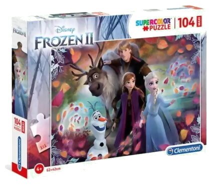 Supercolor Puzzle - Disney Frozen II - 104 Pièces