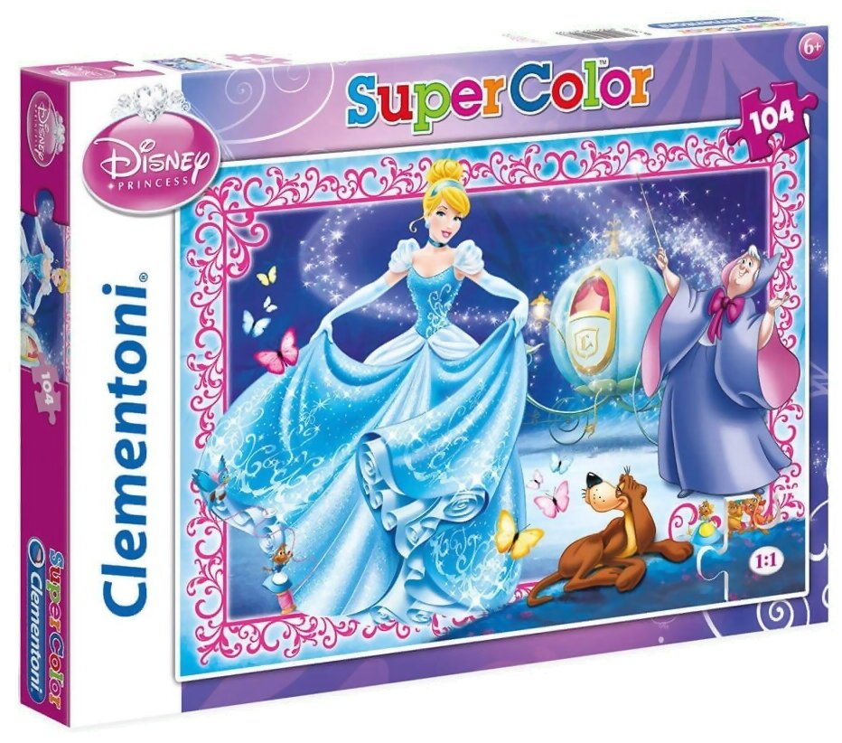 Puzzle - Disney Princess - Cendrillon - 104 Pièces