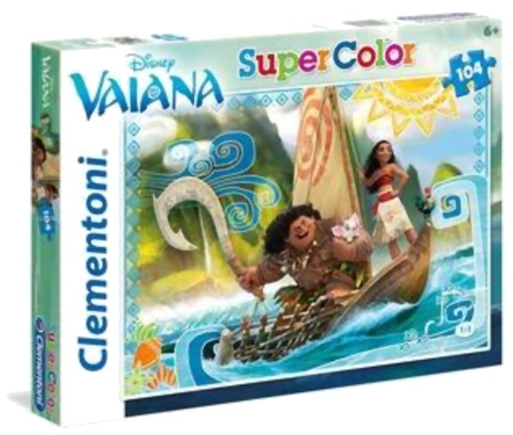 Puzzle -  Disney Vaiana - 104 pièces  - Super color