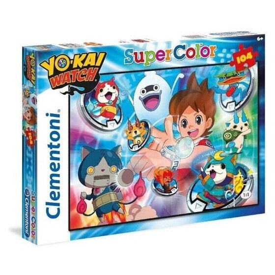 Puzzle - Super Color - Yo-Kai Watch - 104 Pièces