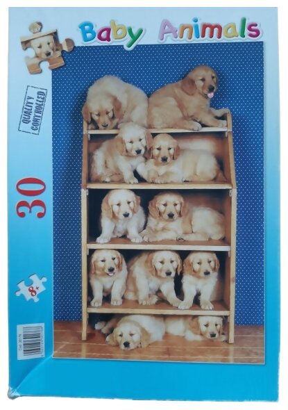 Puzzle - Chiots - 30 pièces