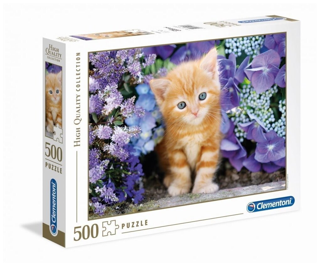 Puzzle - Chaton - 500 Pièces