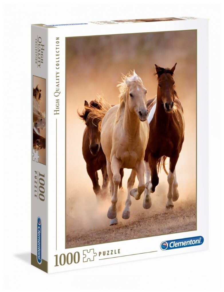 Puzzle - Chevaux au Galop - 1000 Pièces