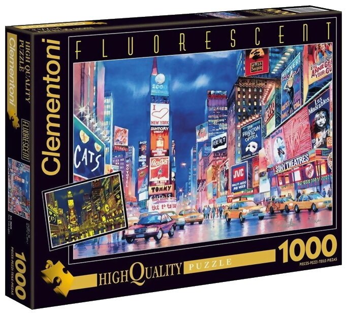 Puzzle - Les Lumières De New-York - 1000 pièces