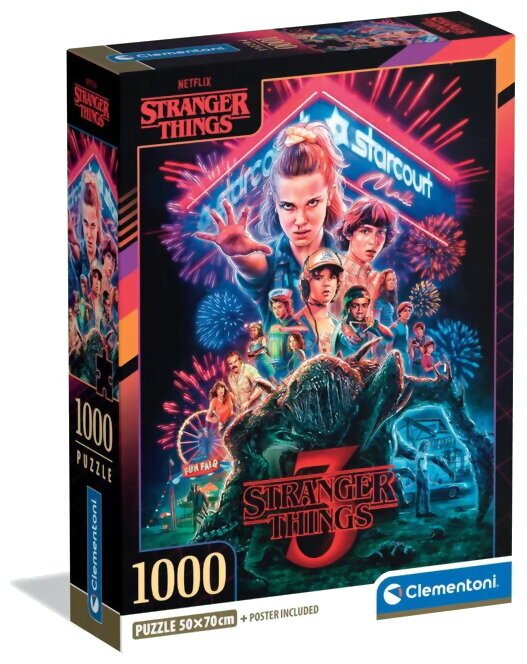 Puzzle - Stranger Things Saison 3 - 1000 Pièces