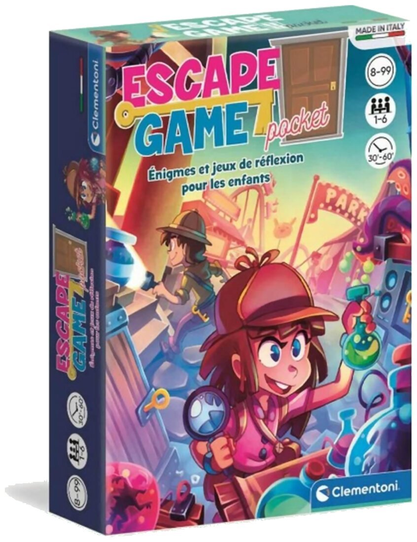 Escape Game Pocket - Enigmes et jeux de réflexion pour les enfants