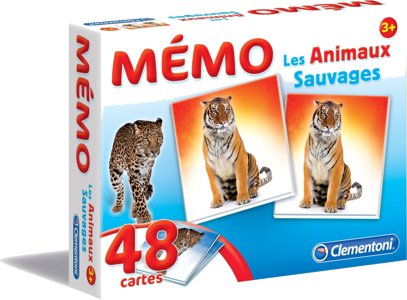 Mémo - Les animaux sauvages