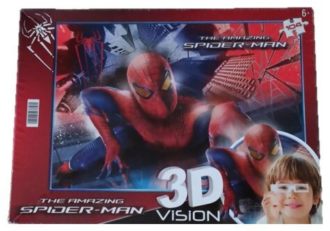 Puzzle - The Amaszing Spiderman - 104 pièces  - 3D Vision