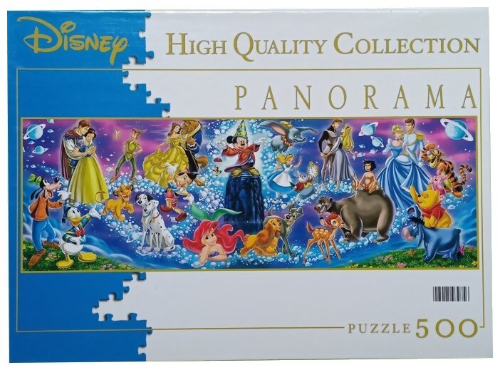 Puzzle - Disney Panorama - 500 pièces
