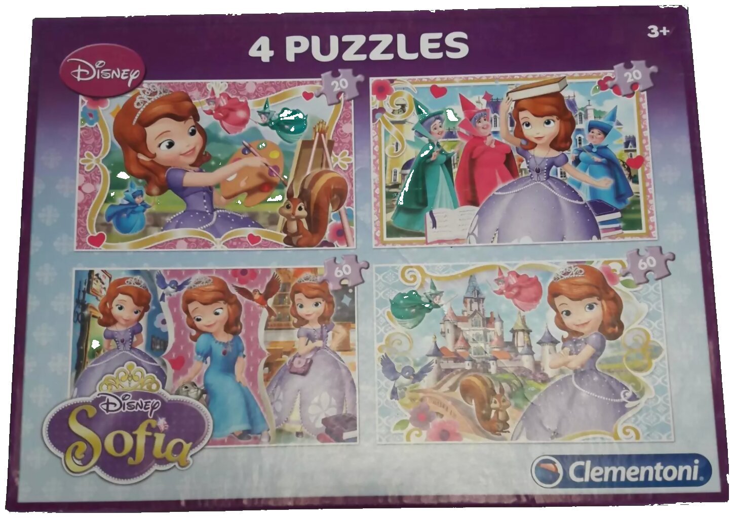 4 Puzzles - Disney Sofia