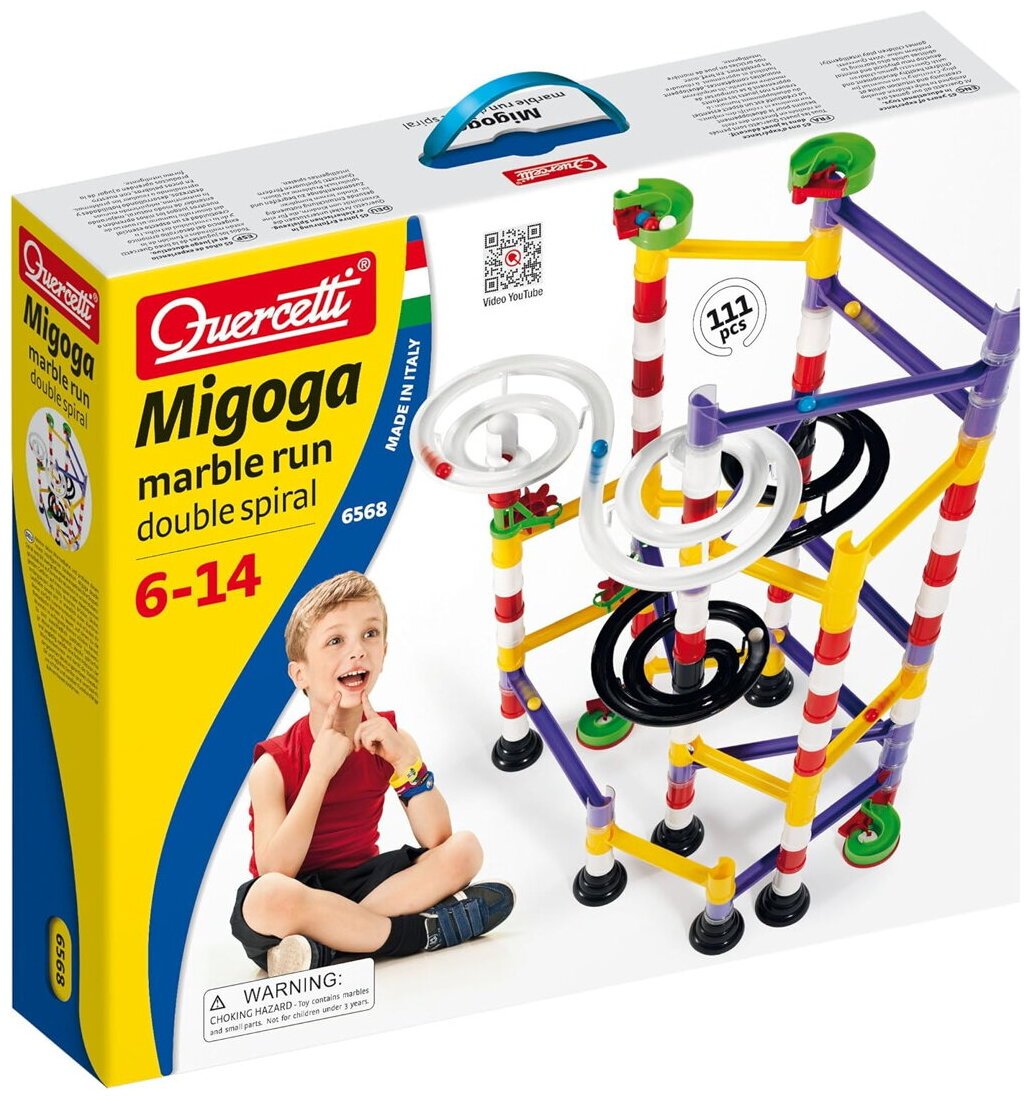 Migoga Marble Run Double Spiral