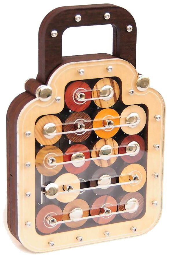Casse-Tête - Schloss 55 - Cadenas En Bois