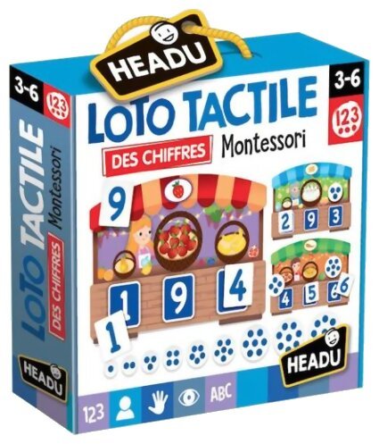 Loto tactile des chiffres Montessori