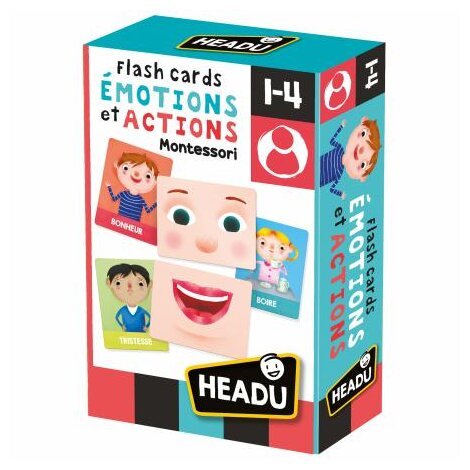 Flashcards Émotions et Actions Montessori