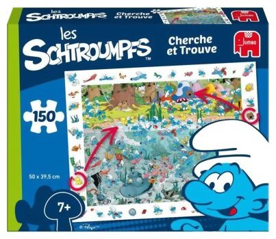 Cherche Et Trouve - Les Schtroumpfs - 150 Pièces