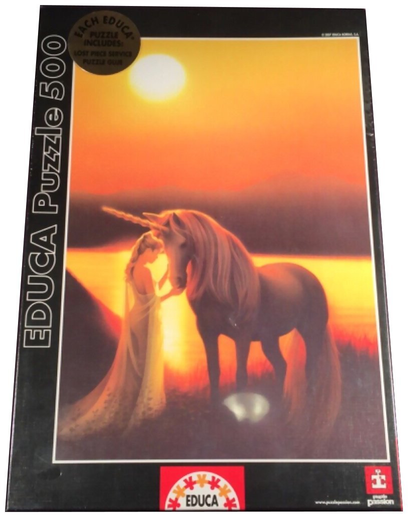 Puzzle - Nuit Enchantée - Licorne - 500 Pièces
