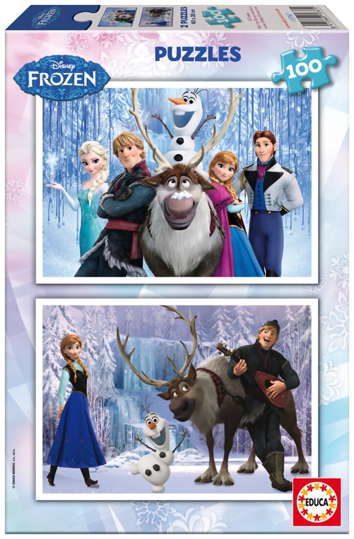 Puzzles Frozen - 2 x 100 pièces