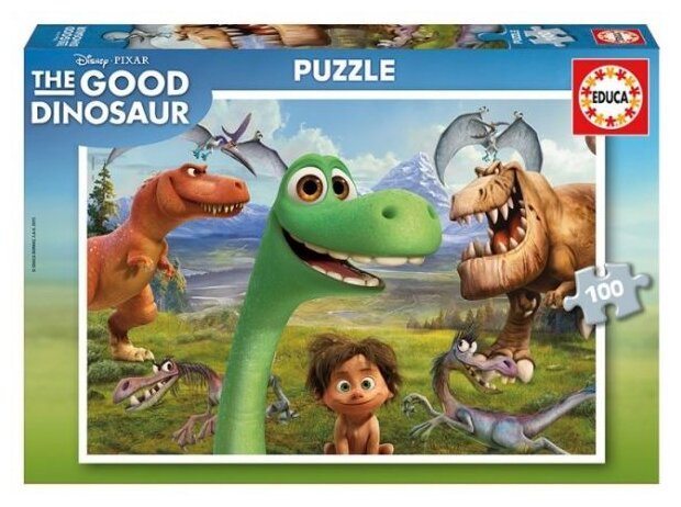 Puzzle the good dinosaur