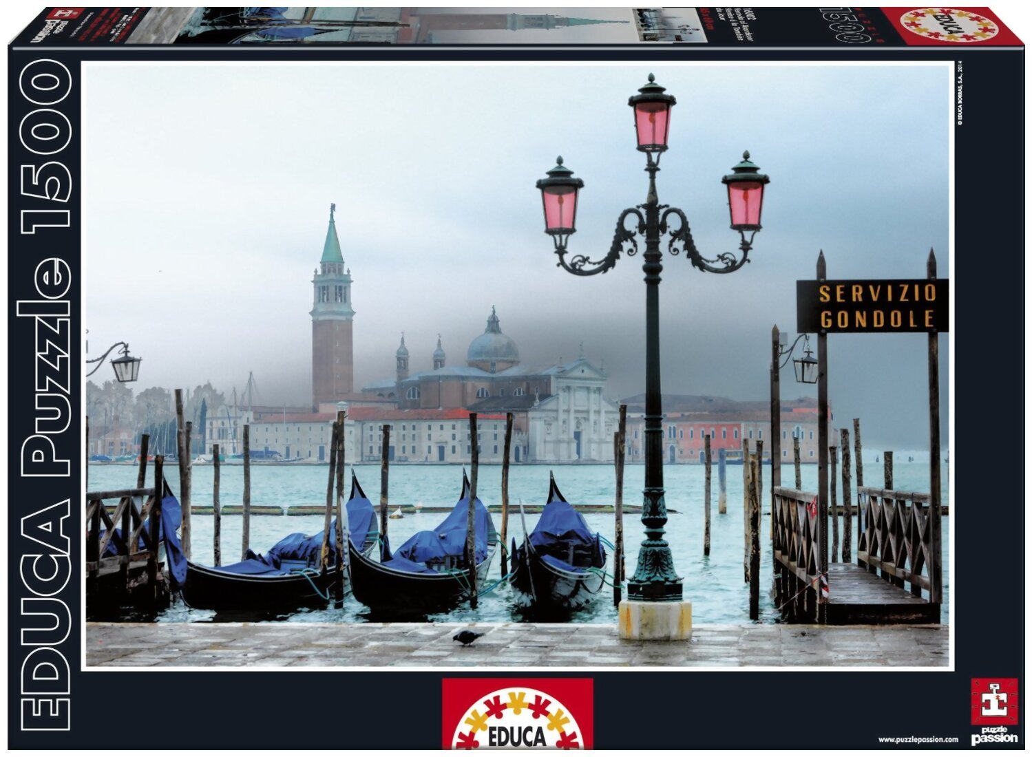 Puzzle - Venise à la tombée du jour - 1500 Pièces