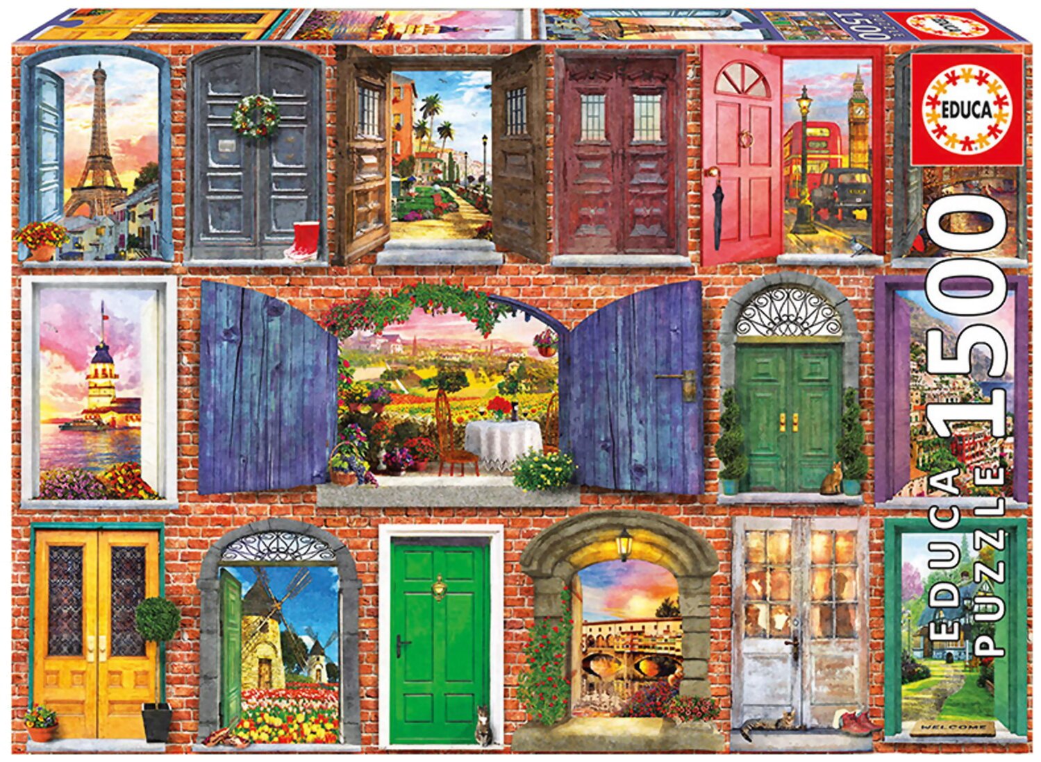 Puzzle - Portes de l'Europe - 1500 pièces