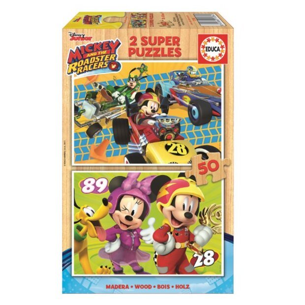 Puzzles Mickey and the Roadster racers
