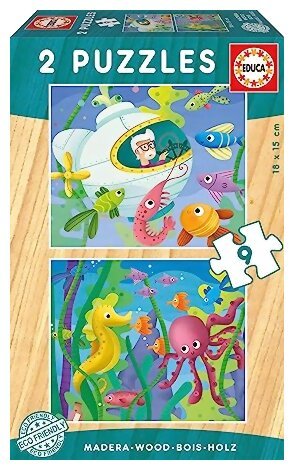 2 Puzzles - 9 pièces