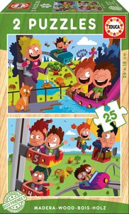Puzzle parc d'attractions