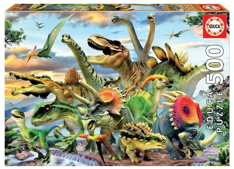 Puzzle - Dinosaures - 500 Pièces