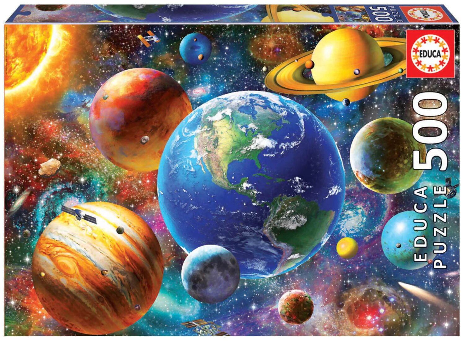 Puzzle - Systeme Solaire - 500 Pièces