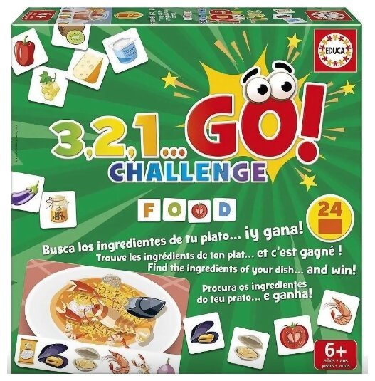 3,2,1...Go Challenge Food