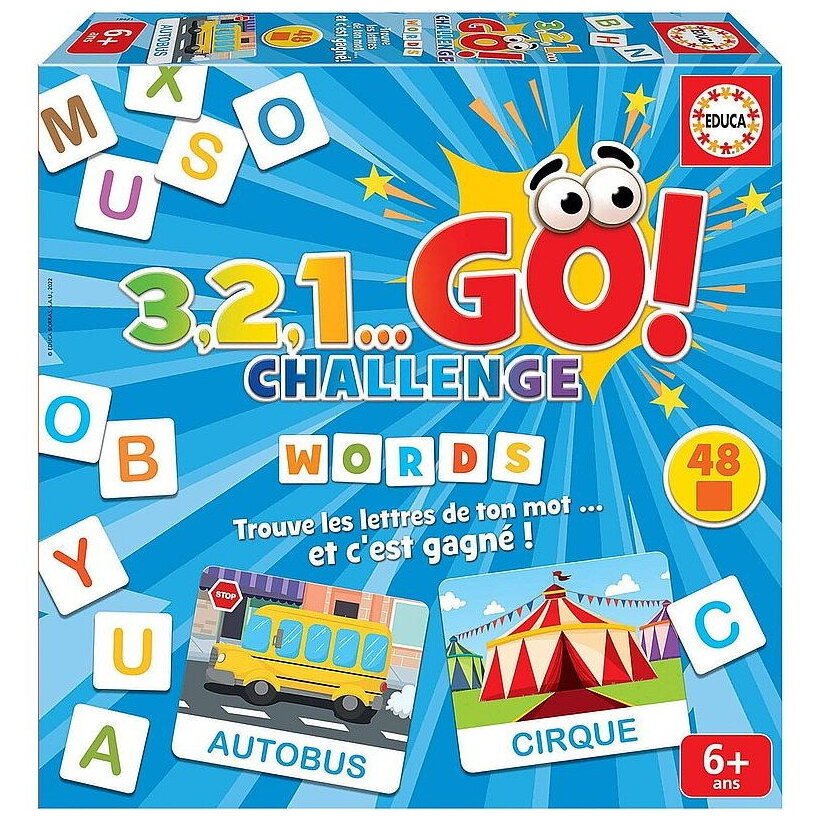 3,2,1... Go! - Challenge Words