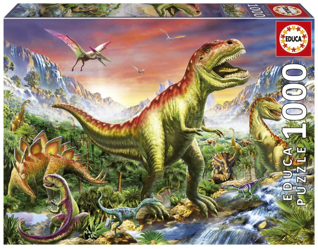 Puzzle - Forêt Jurassique - 1000 Pièces