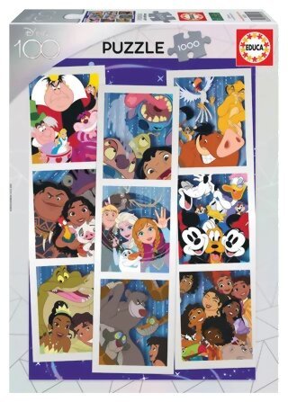 Puzzle Collage Photo Disney - 1000 pièces