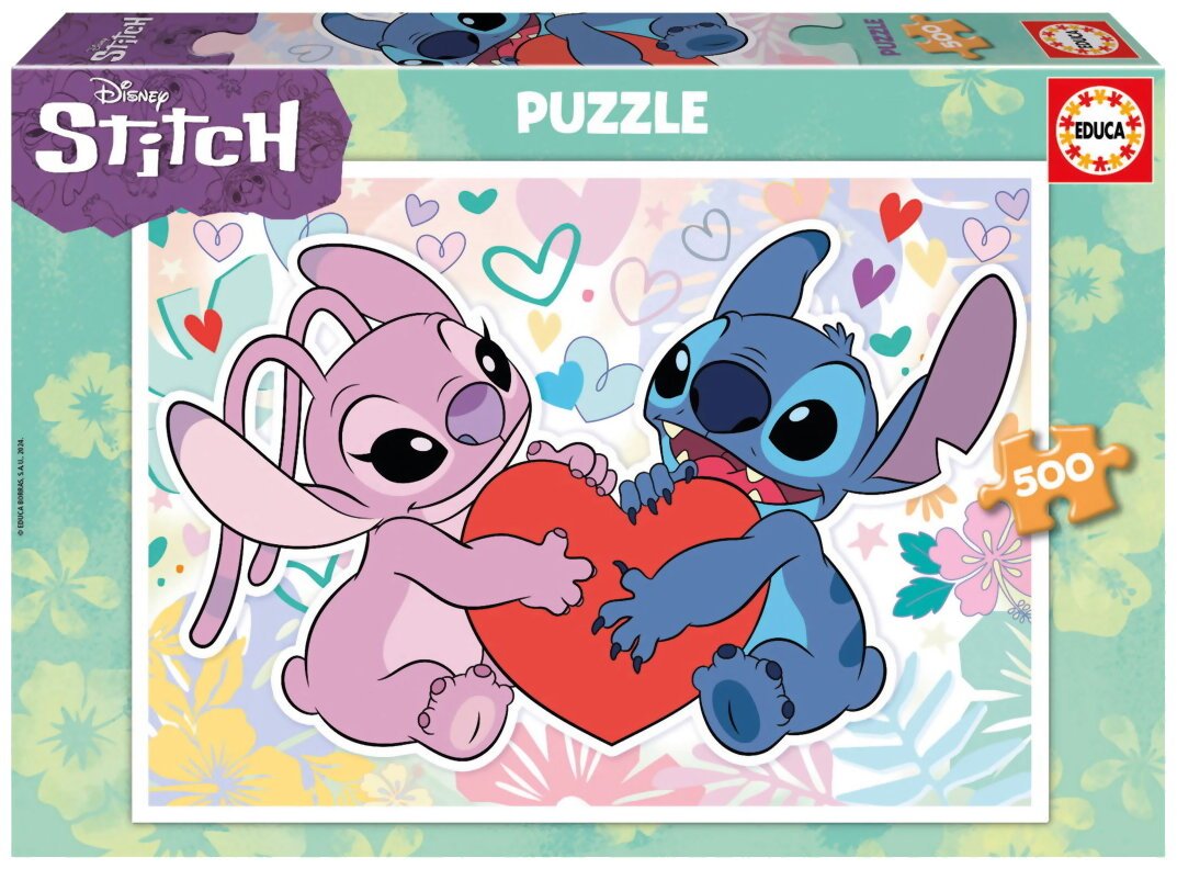 Puzzle - Stitch - 500 Pièces