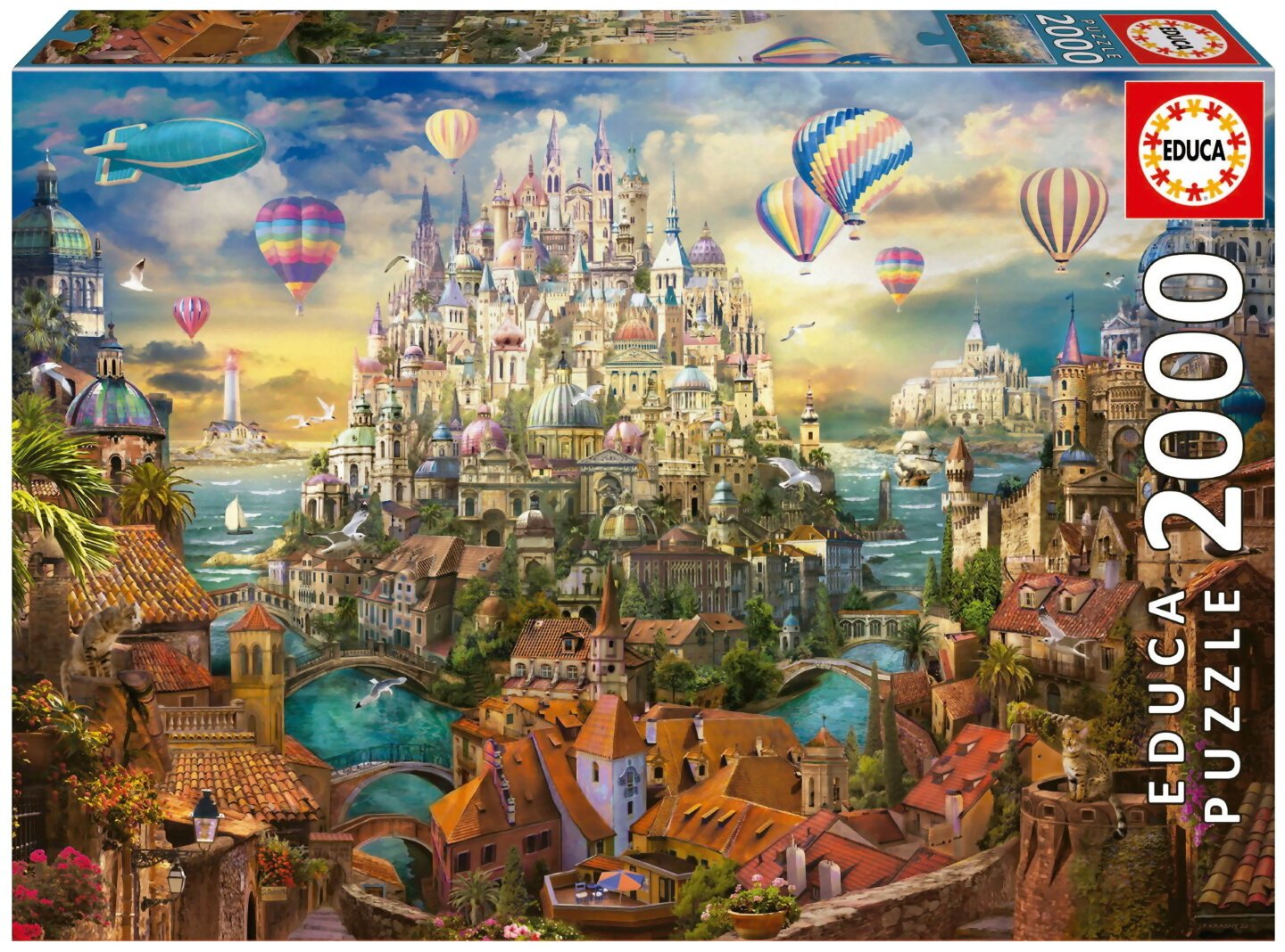 Puzzle - Cité Des Rêves - 2000 Pièces