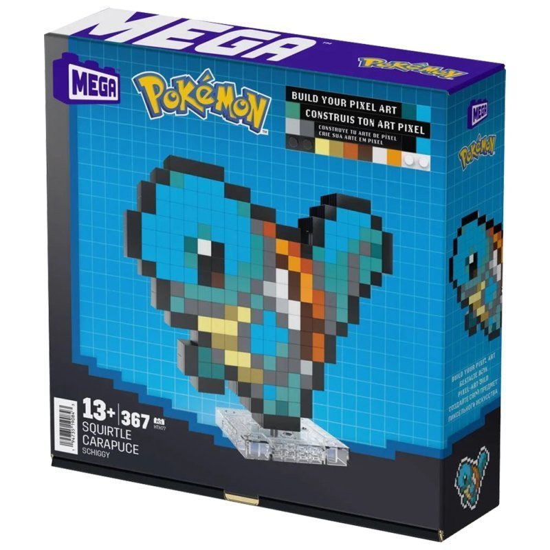 Pixel Art 3D : Pokemon - Carapuce
