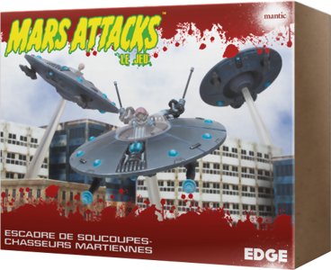 Mars Attacks - Escadre de Soucoupes-Chasseurs Martiennes