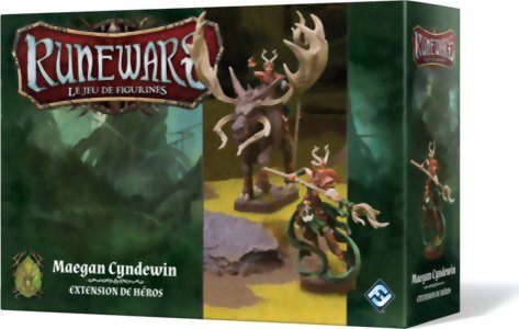 Runewars - Maegan Cyndewin - Le Jeu De Figurines - Extension de Héros