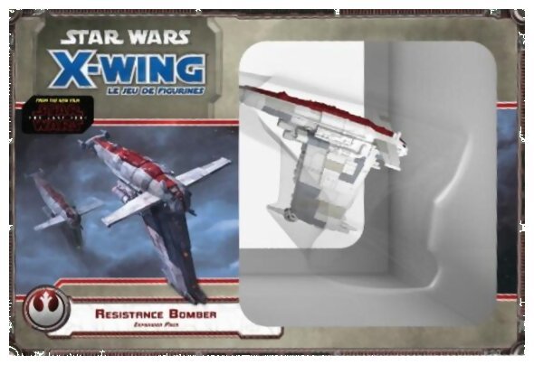 X-Wing - Bombardier de la Résistance - Star Wars - Le jeu de figurines - Expansion Pack