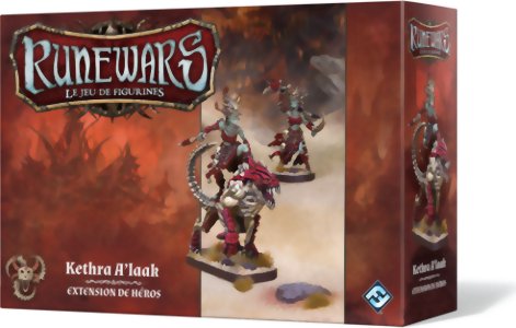 Runewars - Kethra A'laak - Le Jeu De Figurines - Extension de Héros
