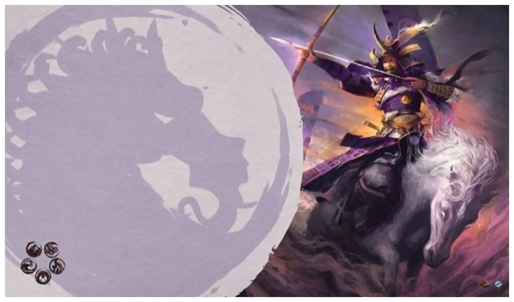 Légende des 5 Anneaux JCE - Tapis de Jeu - Maîtresse des 5 Vents
