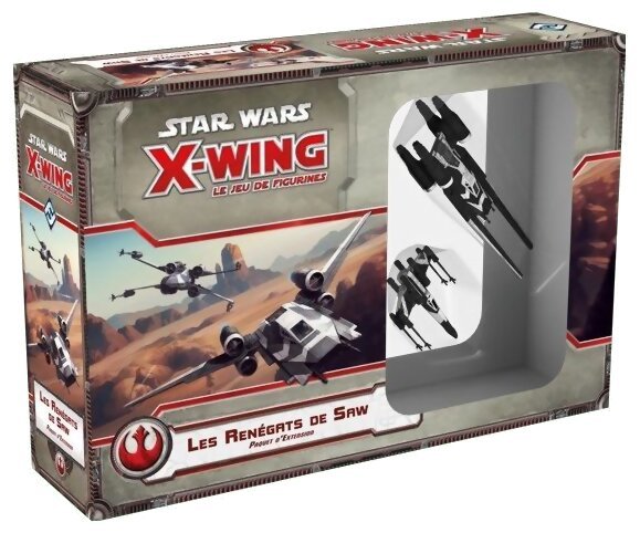 X-Wing - Les Renégats de saw - Star Wars - Le jeu de figurines - Paquet d'Extension