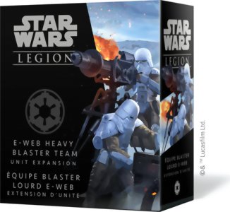 Star Wars Légion - Équipe Blaster Lourd E-Web - Empire - Extension d'Unité
