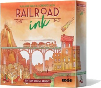 Railroad Ink - Édition Rouge Ardent