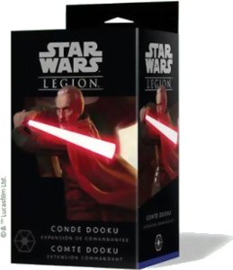 Star Wars Légion - Comte Dooku - Séparatiste - Extension Commandant