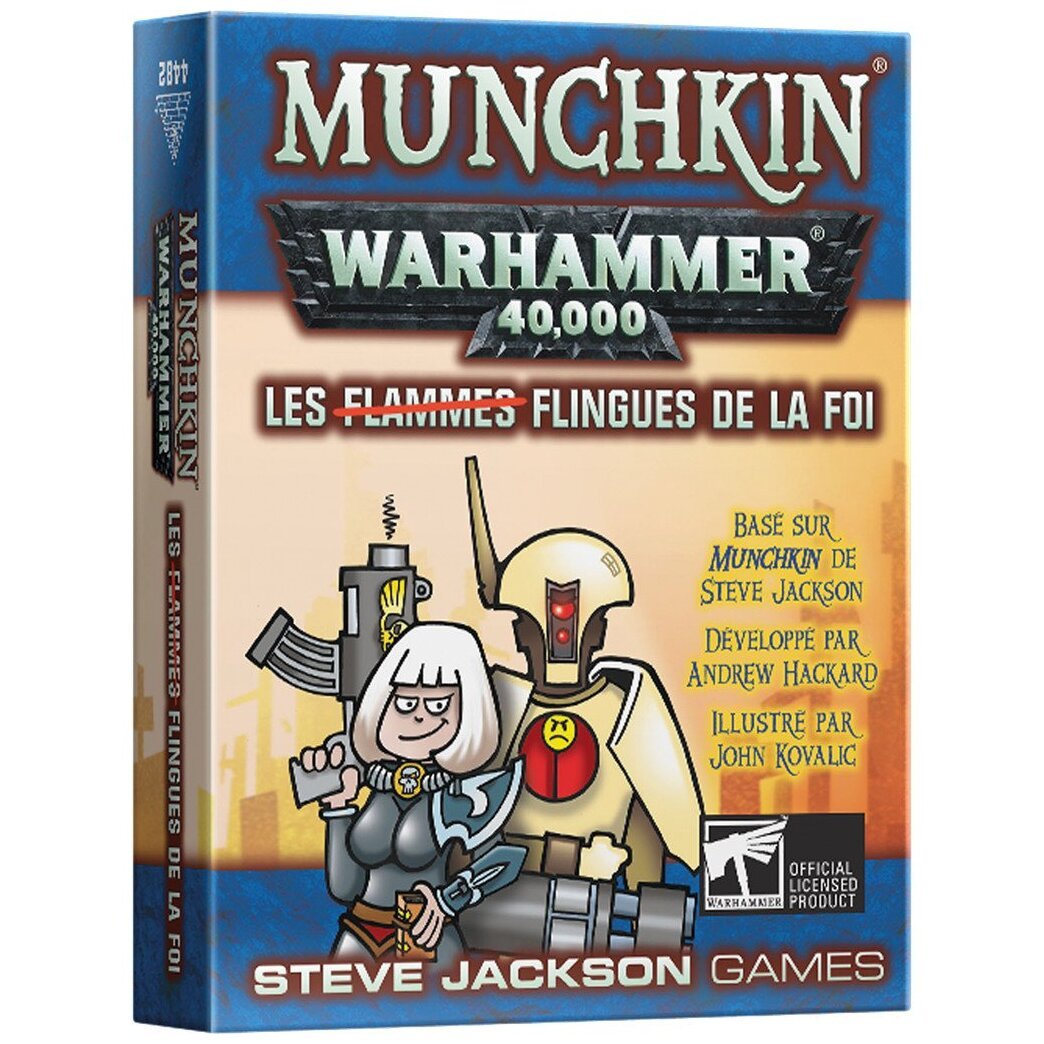Munchkin - Warhammer 40k - Les Flingues de la Foi